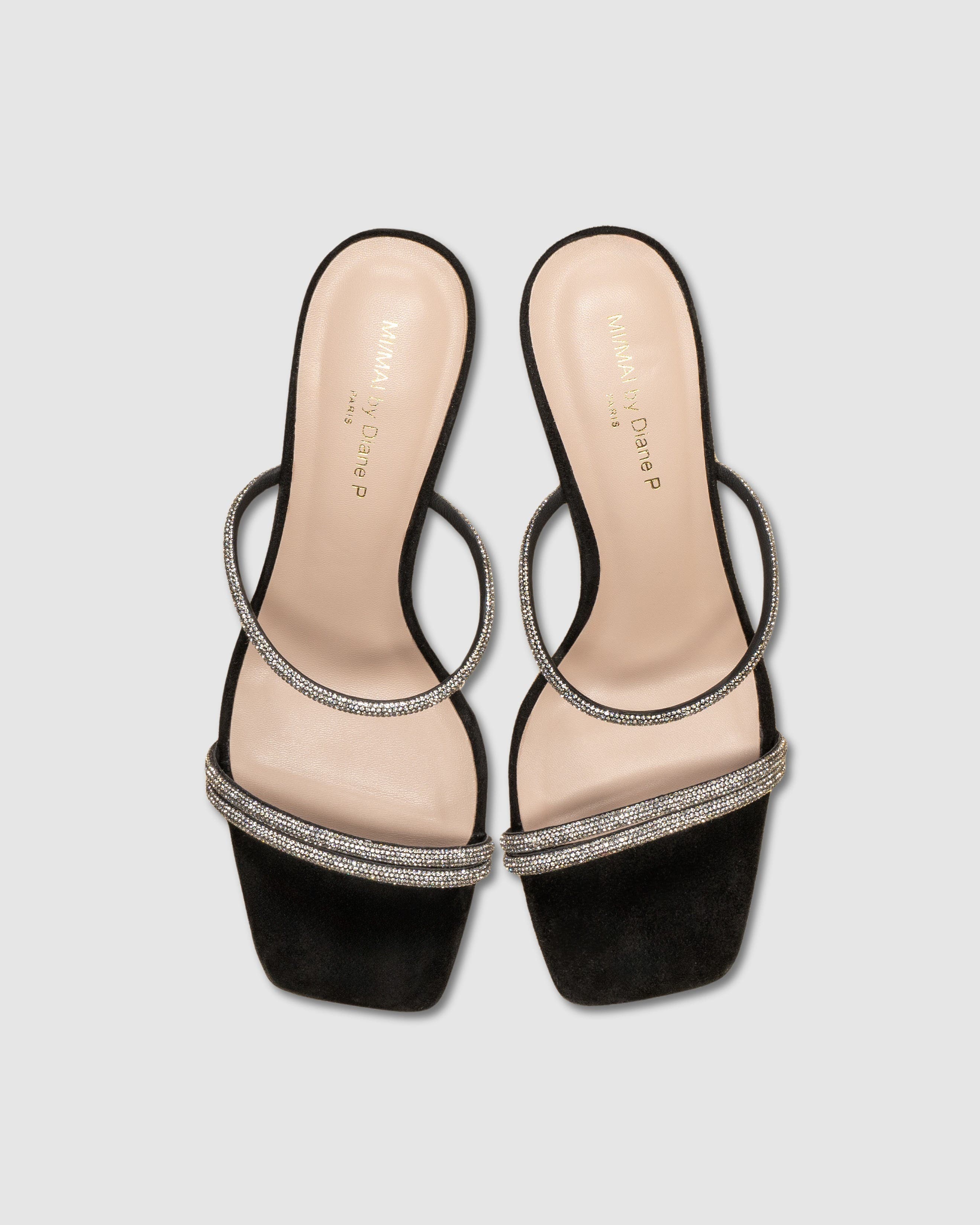 MI/MAI Tokyo Sandal By Diane Perreau, Alternate, color, Black