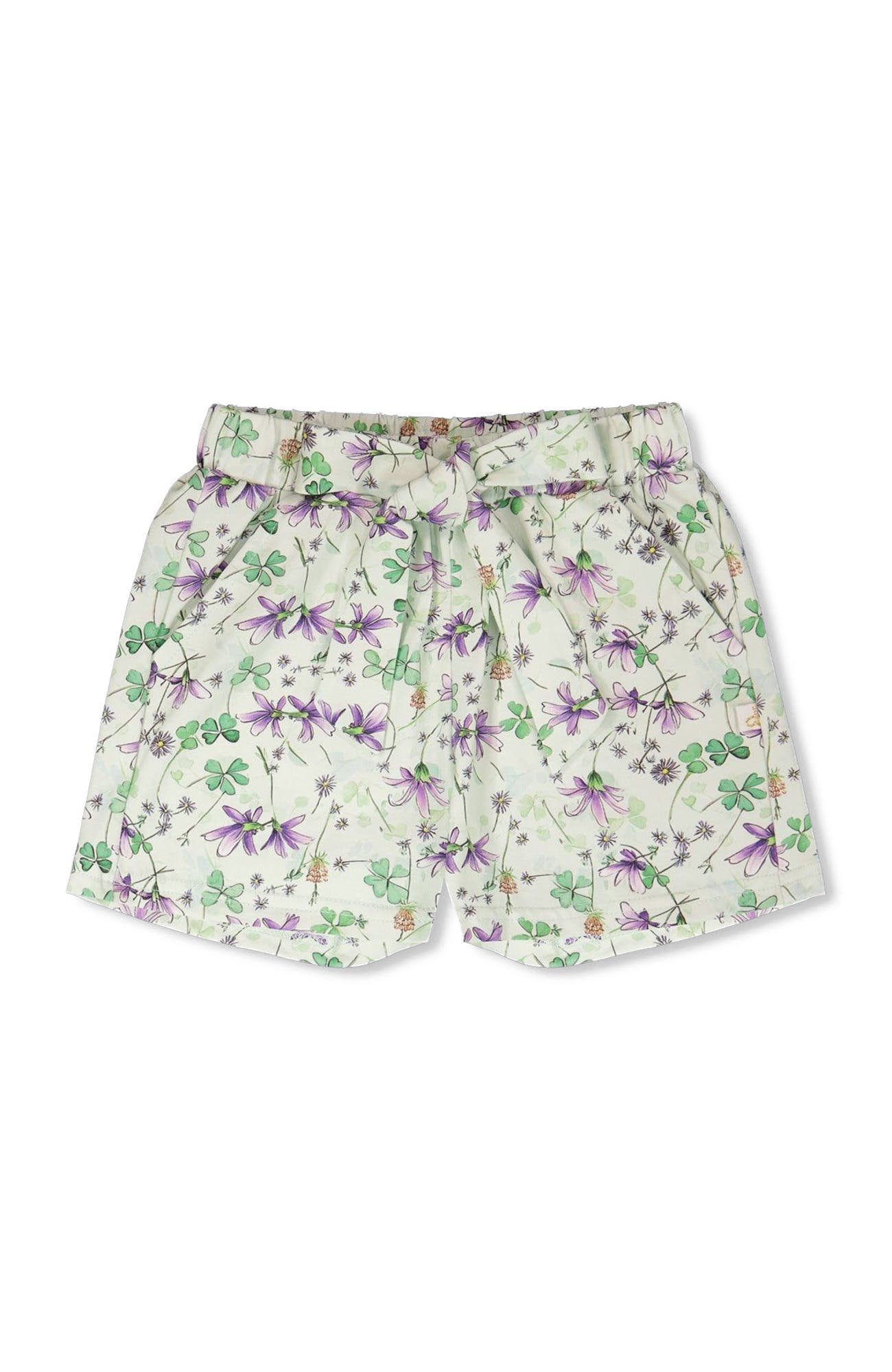 selected Green Floral Print