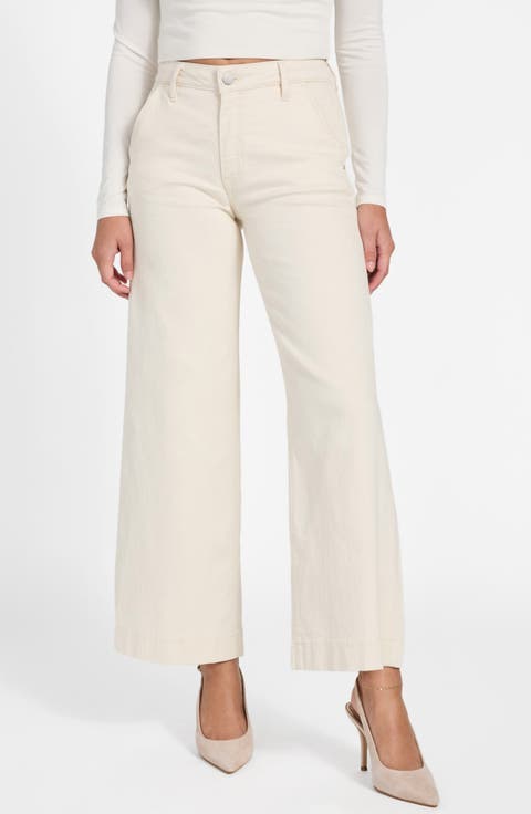 Zoya High Waist Wide Leg Jeans