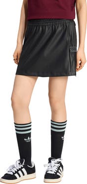 adidas Originals Adibreak Faux Leather Miniskirt