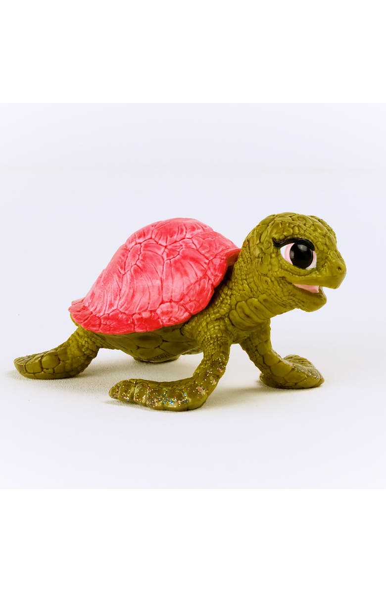 Schleich Bayala Pink Sapphire Turtle, Collectible Toy Figure, Kids Ages 5+, Alternate, color, Multicolored