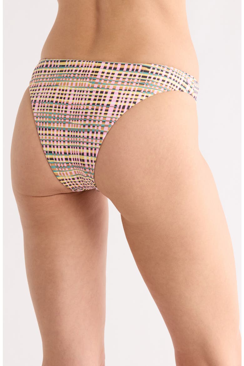 Crossed Path Bikini Bottoms, Alternate, color, PINK MULTI
