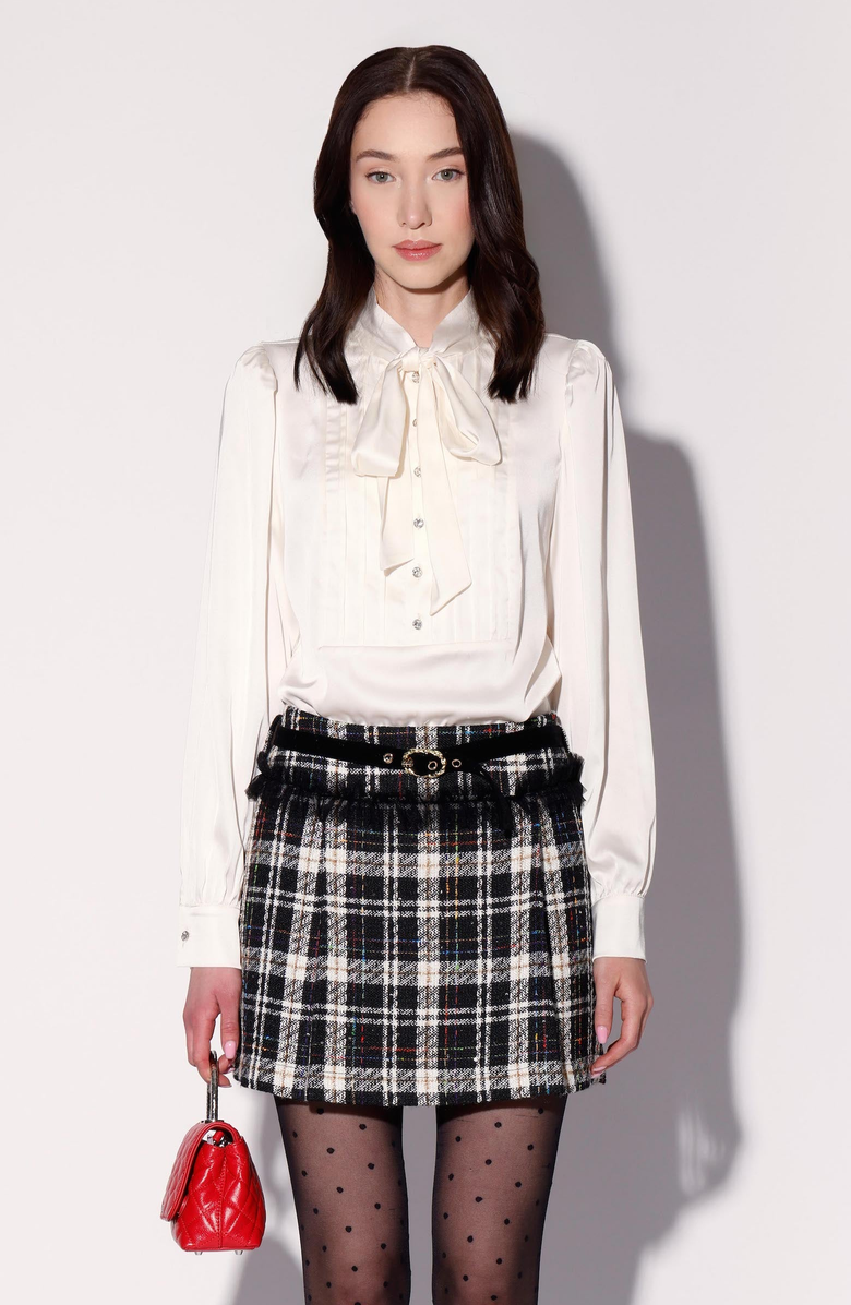 Walter Baker Regal Tweed Nelly Skirt, Main, color,