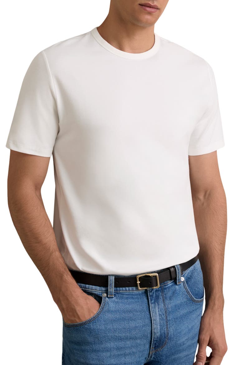 Joe Stretch Cotton T-Shirt, Main, color, WHITE