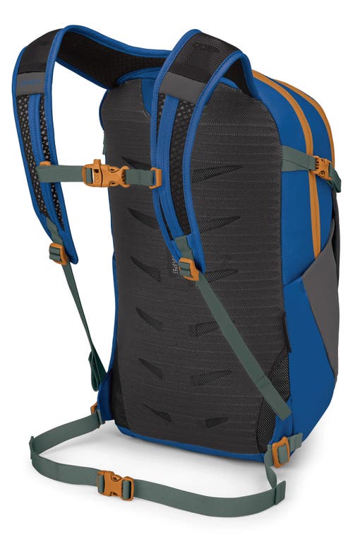 Osprey Daylite® Earth Plus Backpack In Dark Charcoal/blue Flame