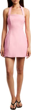 Bardot Nevelle Hourglass Halter Minidress