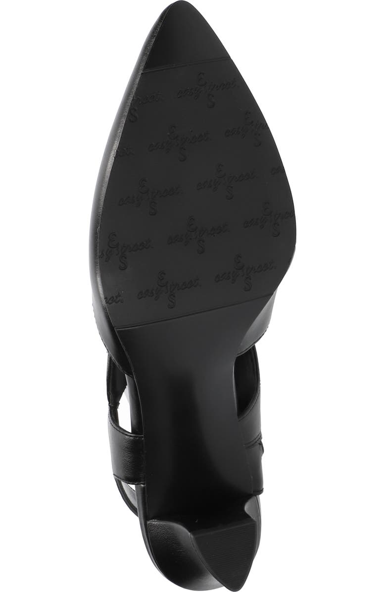 EASY STREET Venue Strappy Pump - Wide Width Available, Alternate, color, Black/ Gore