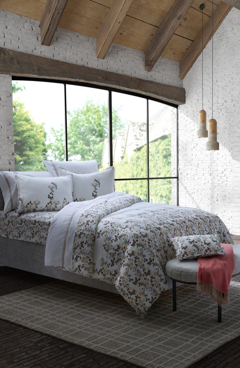 Domani Home Jouy Queen Duvet Cover, Sheet & Shams Set, Alternate, color, Green