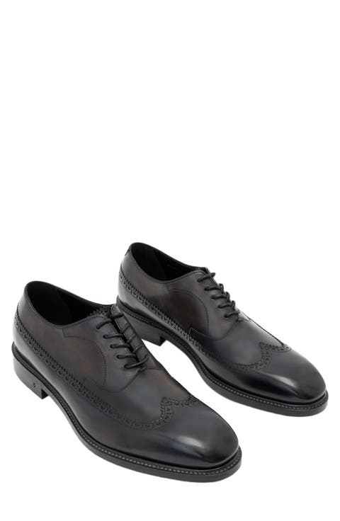 Harrison Longwing Leather Oxford (Men)