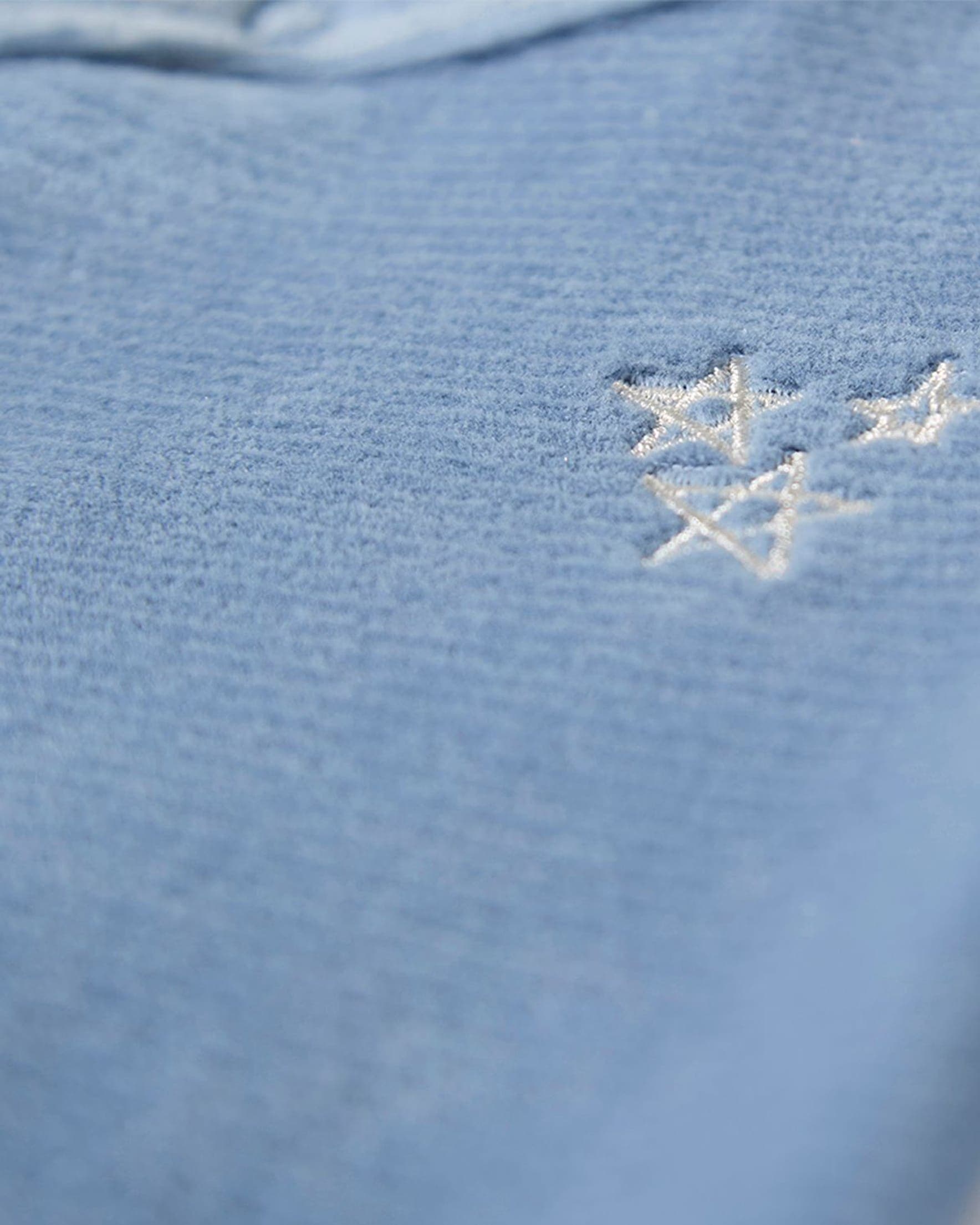 MiniMoi Baby Star Cluster Velour Footie | Nordstrom