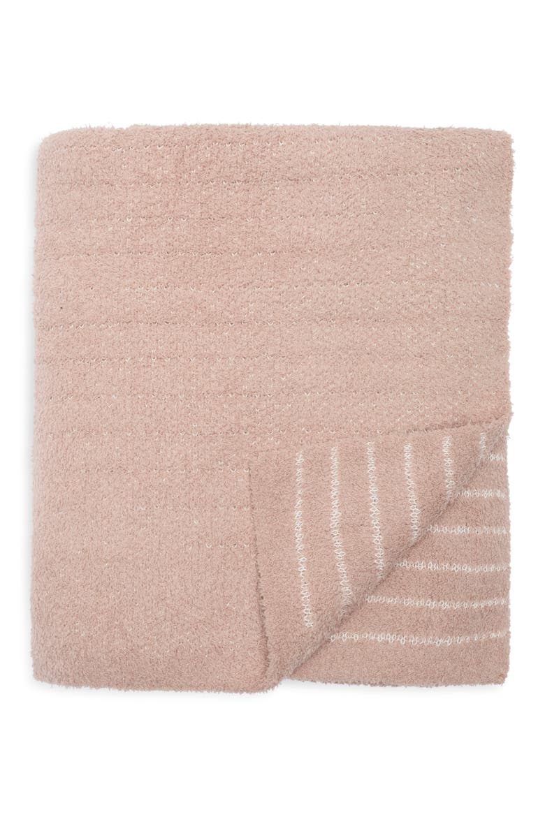 CozyChic® Diamond Stripe Throw, Alternate, color, WILLOW/ CREAM