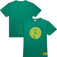 Mitchell & Ness Men's Mitchell & Ness Kelly Green Boston Celtics Hardwood Classics Neon Nights Premium T-Shirt