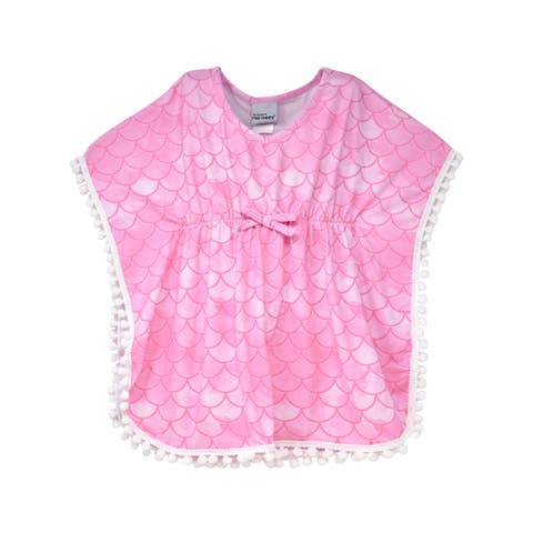 Triple Brushed Girls UPF 50+ Kaia Beach Swim Cover-Up