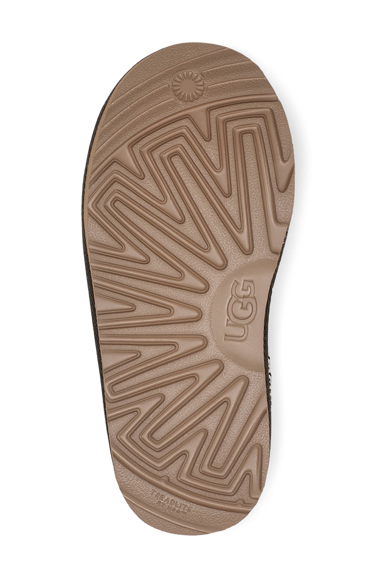 UGG<sup>®</sup> Kids' Tasman II Embroidered Slipper, Alternate, color, Forest Night