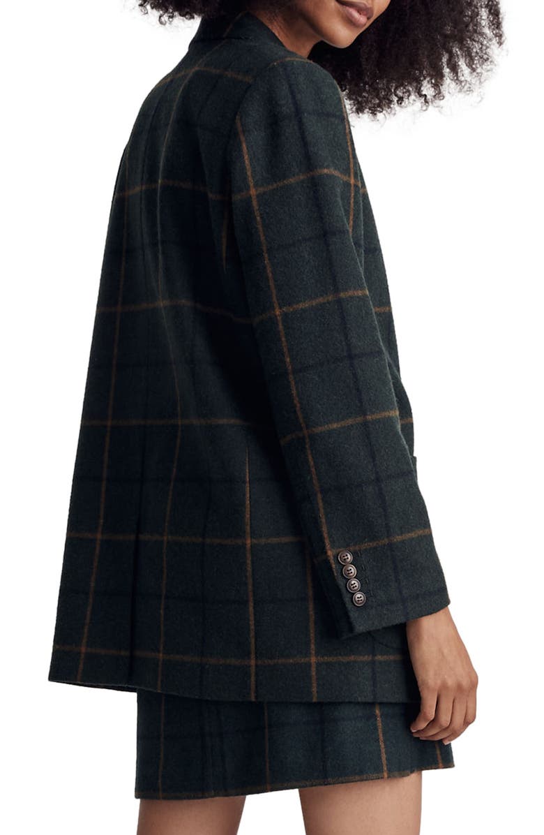 Madewell Larsen Windowpane Blazer, Alternate, color, 