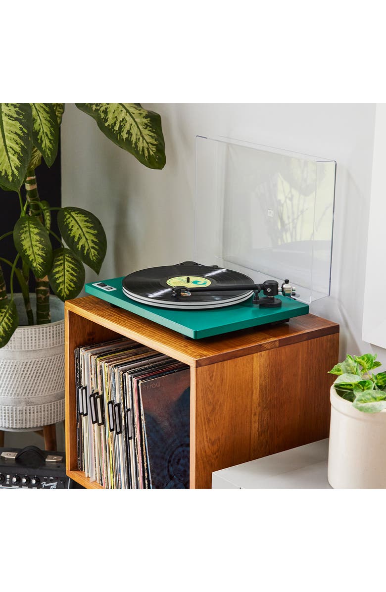 U-Turn Audio Orbit 2 Plus Turntable with Ortofon OM 5E Cartridge, Alternate, color, Green