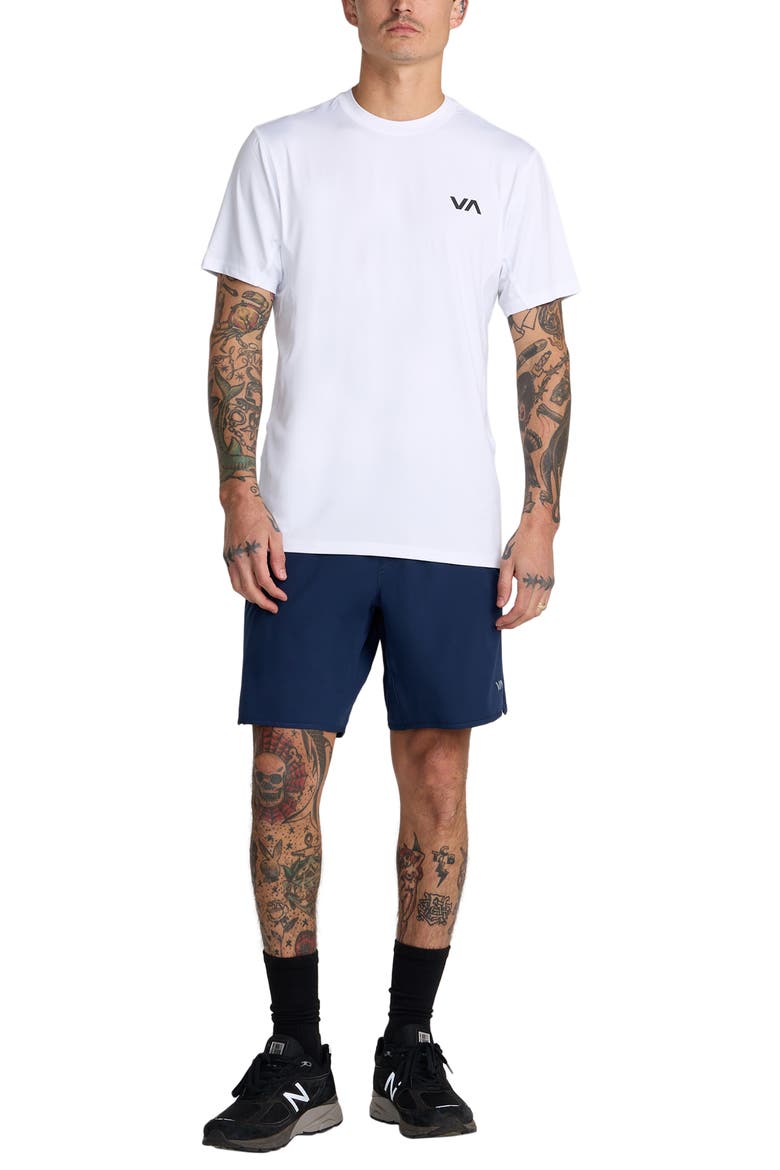 Yogger Stretch Shorts, Alternate, color, MIDNIGHT