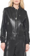 AS by DF Dixie Recycled Leather Bomber Jacket