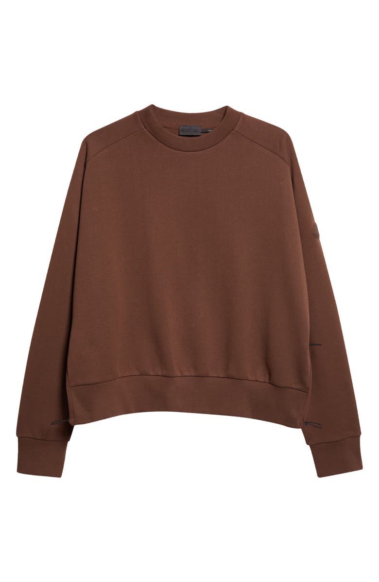 Moncler Raglan Sleeve Sweatshirt, Alternate, color, Neutral