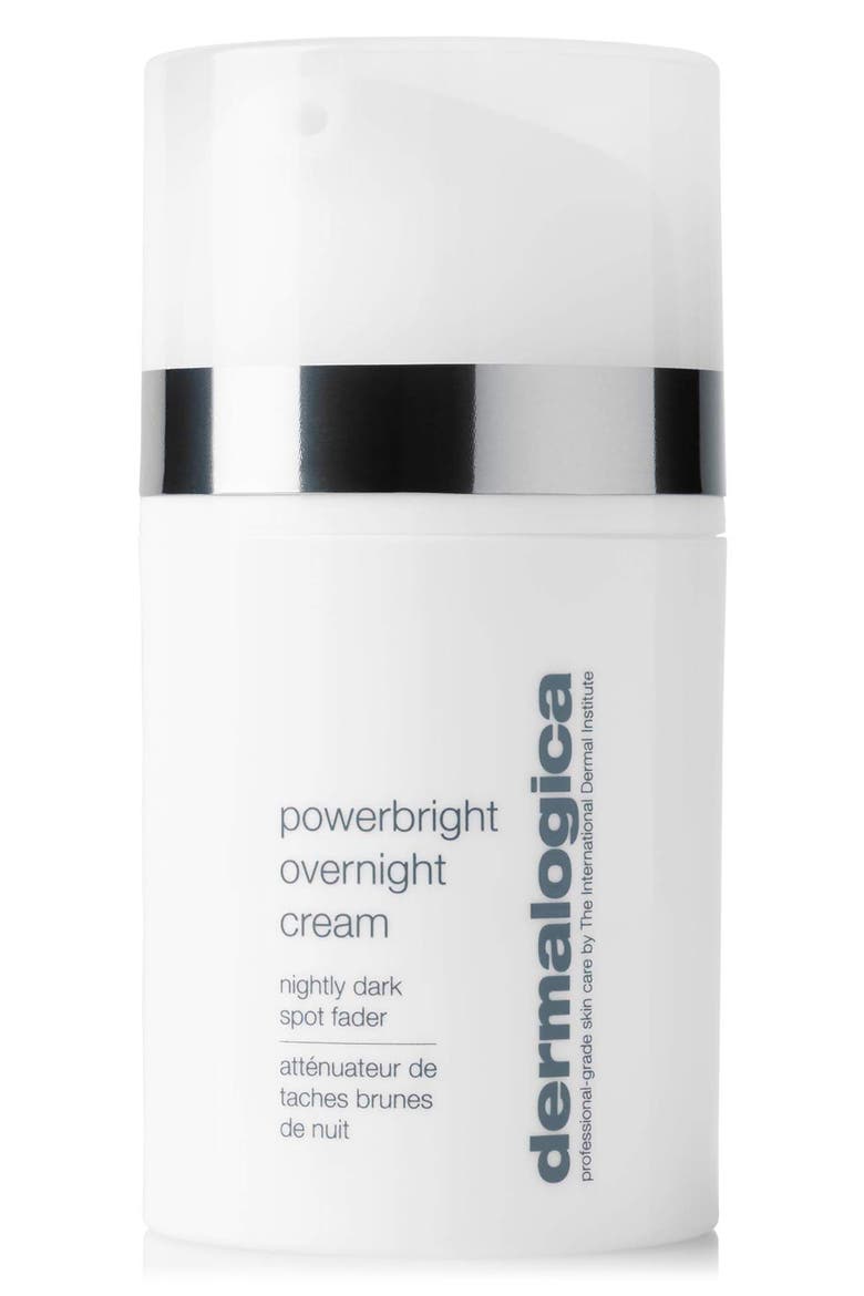 PowerBright Overnight Cream, Main, color, NO COLOR