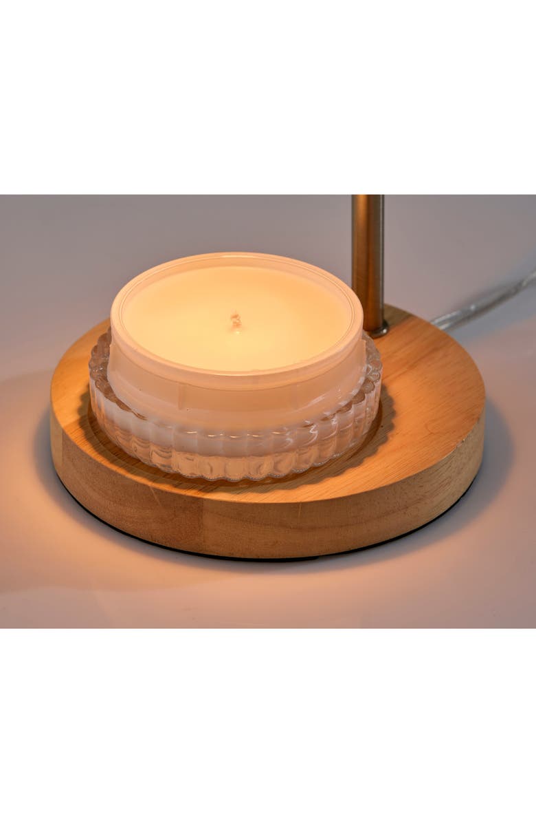 ADESSO LIGHTING Alcott Candle Warmer Lamp, Alternate, color, Antique Brass