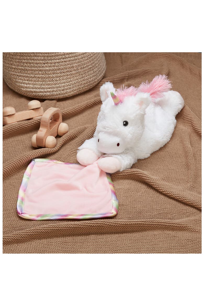 Unicorn Blanket Plush Toy, Alternate, color, Light Pastel Pink