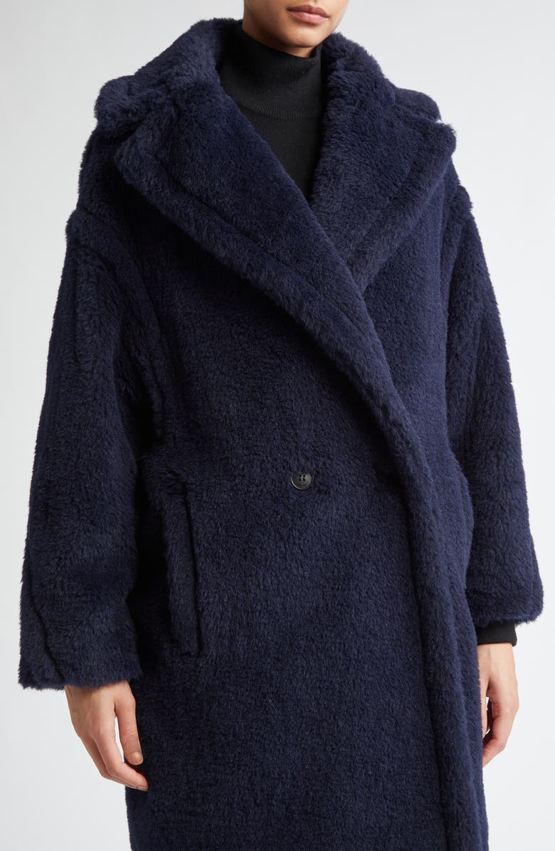 Max Mara Tedgirl Oversize Double Breasted Virgin Wool Coat, Alternate, color,