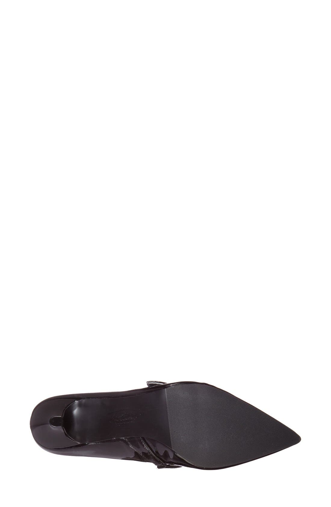 'Petra' Pump, Alternate, color, BLACK PATENT