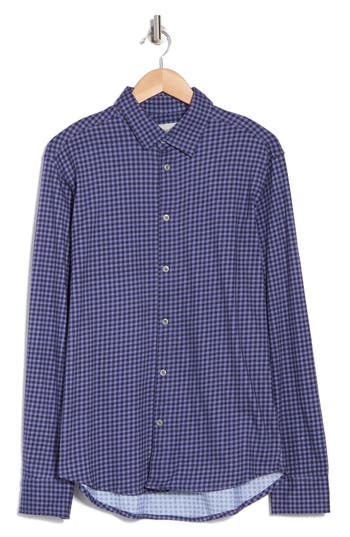 Coastaoro Huckberry Long Sleeve Knit Shirt In Navy