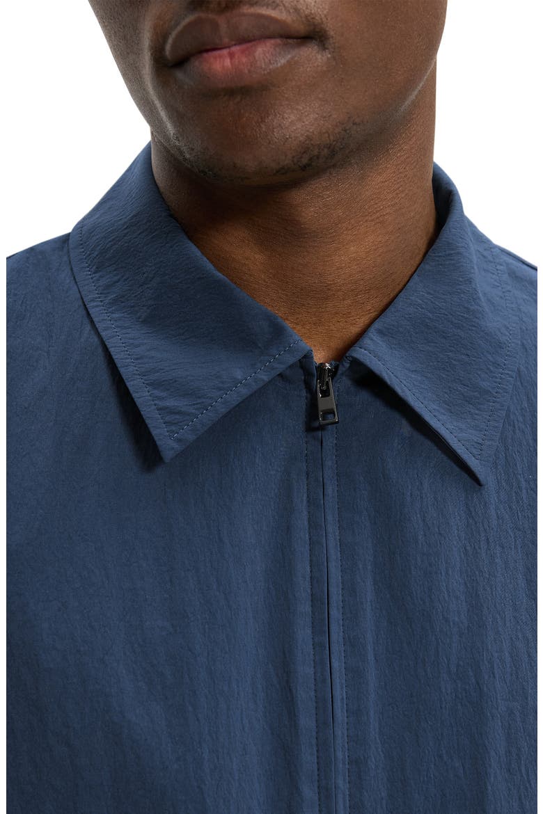 City Crinkle Zip Jacket, Alternate, color, NOCTURNE NAVY