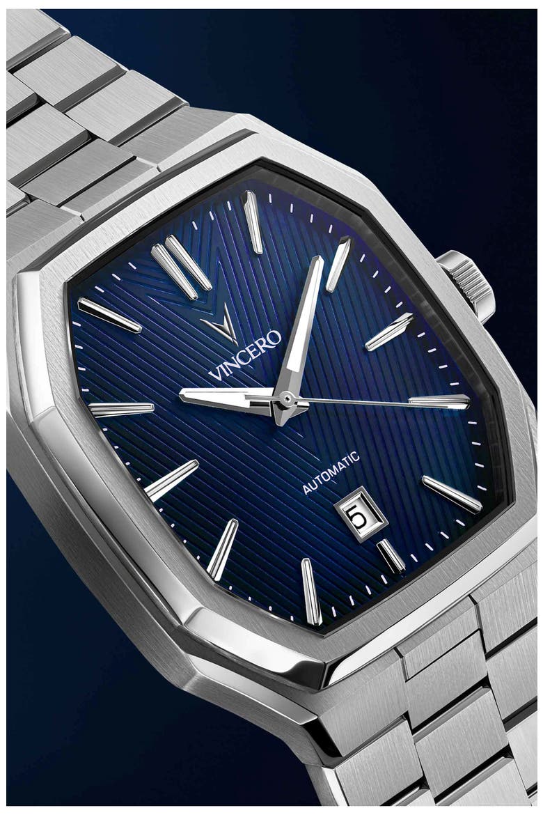 Inception Blue Shift Automatic Bracelet Watch, 38mm, Alternate, color, BLUE