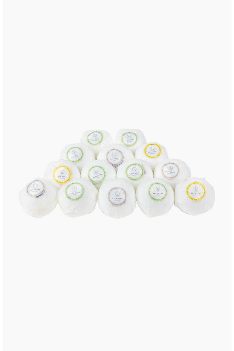 100 Mixed Scents Bath Bombs, Alternate, color, None