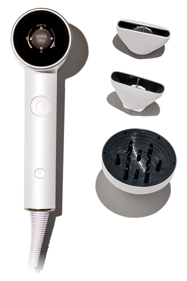 Aire IQ Hair Dryer Set, Main, color, WHITE