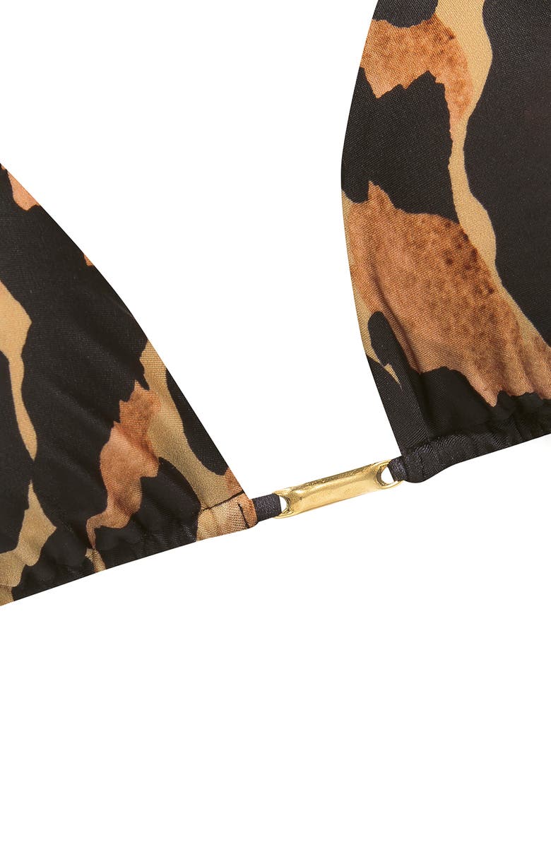 ViX Paula Hermanny Camu Serena Triangle Bikini Top, Alternate, color,