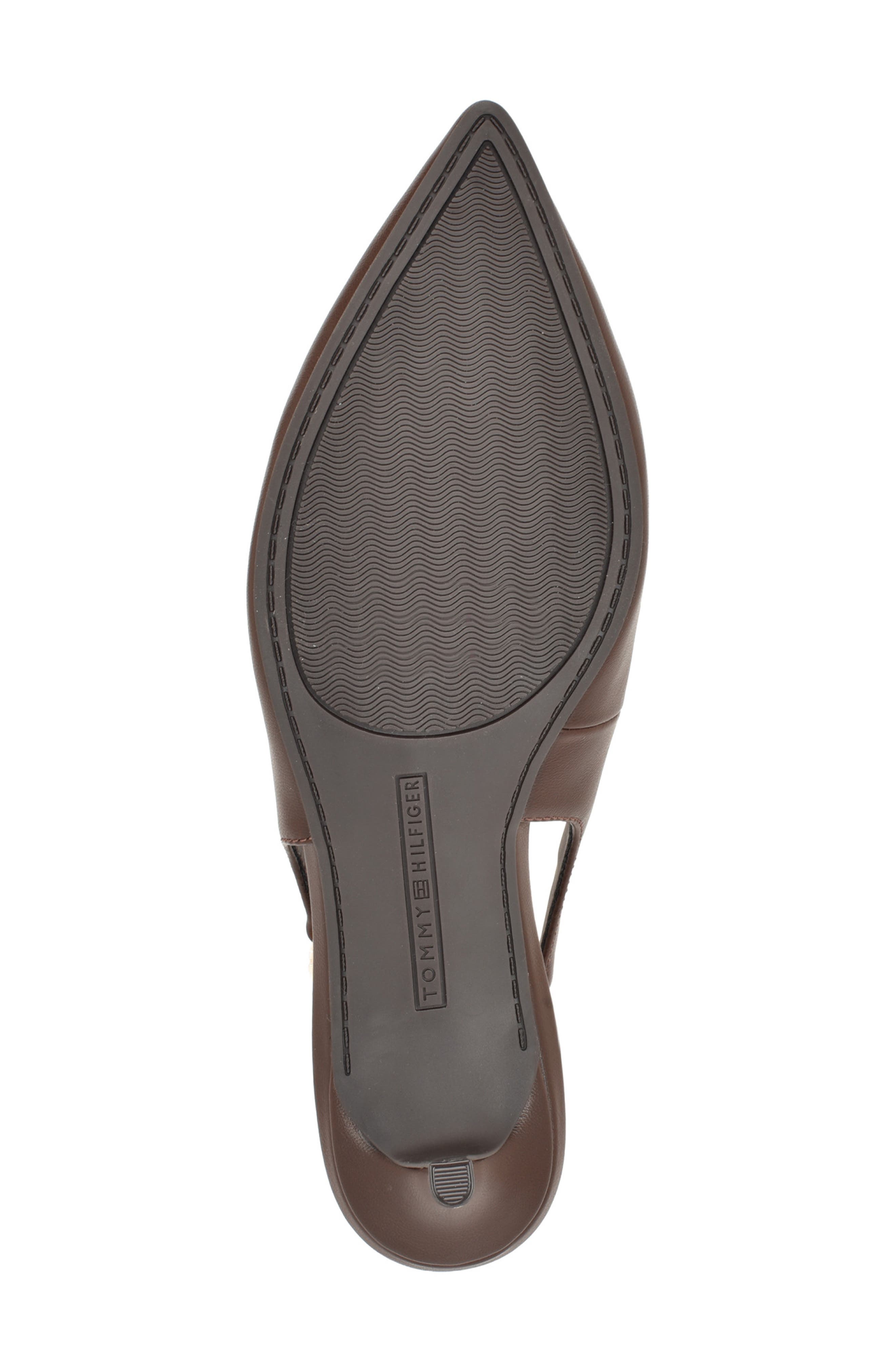 Tulley Faux Leather Slingback Pump, Alternate, color, MEDIUM BROWN