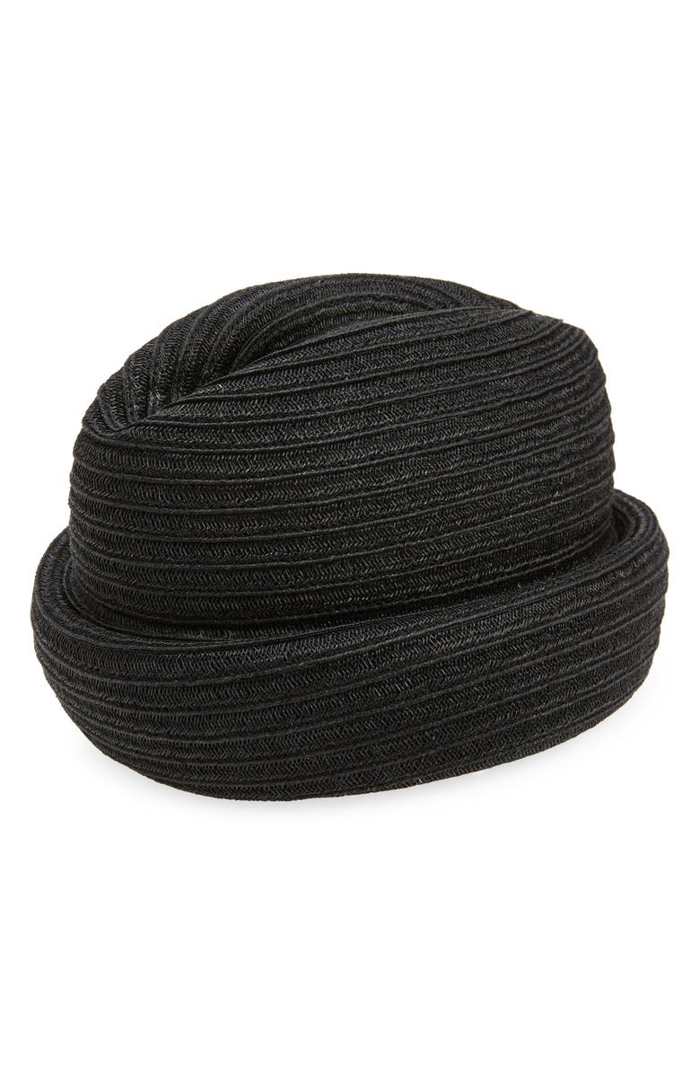 ESENSHEL The Cuff Woven Cloche, Main, color,