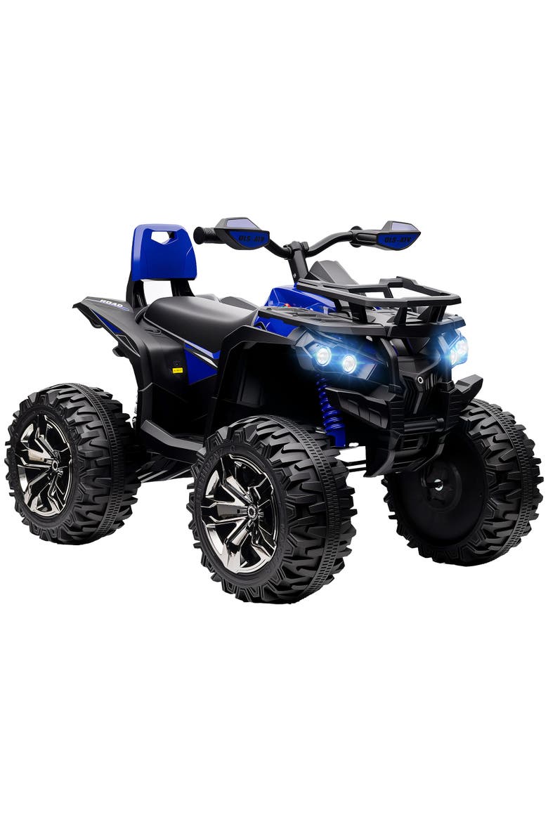 Kids Electric ATV, 12V, 4-Wheel, Music, Headlights, Main, color, Blue