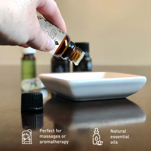 Pursonic Aromatherapy Lovers Triple 14-pack Essential Oils Collection In Brown