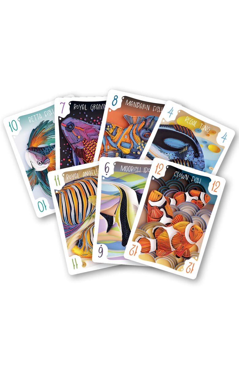 Renegade Game Studios Sea Scroll, Set Collection Board Game, Ages 10+, Up to 6 Players, Alternate, color, Multicolored