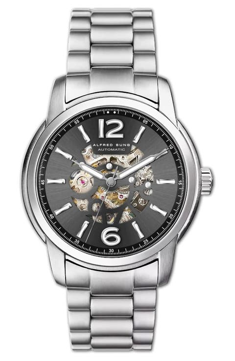 Automatic VI Bracelet Watch, 43mm