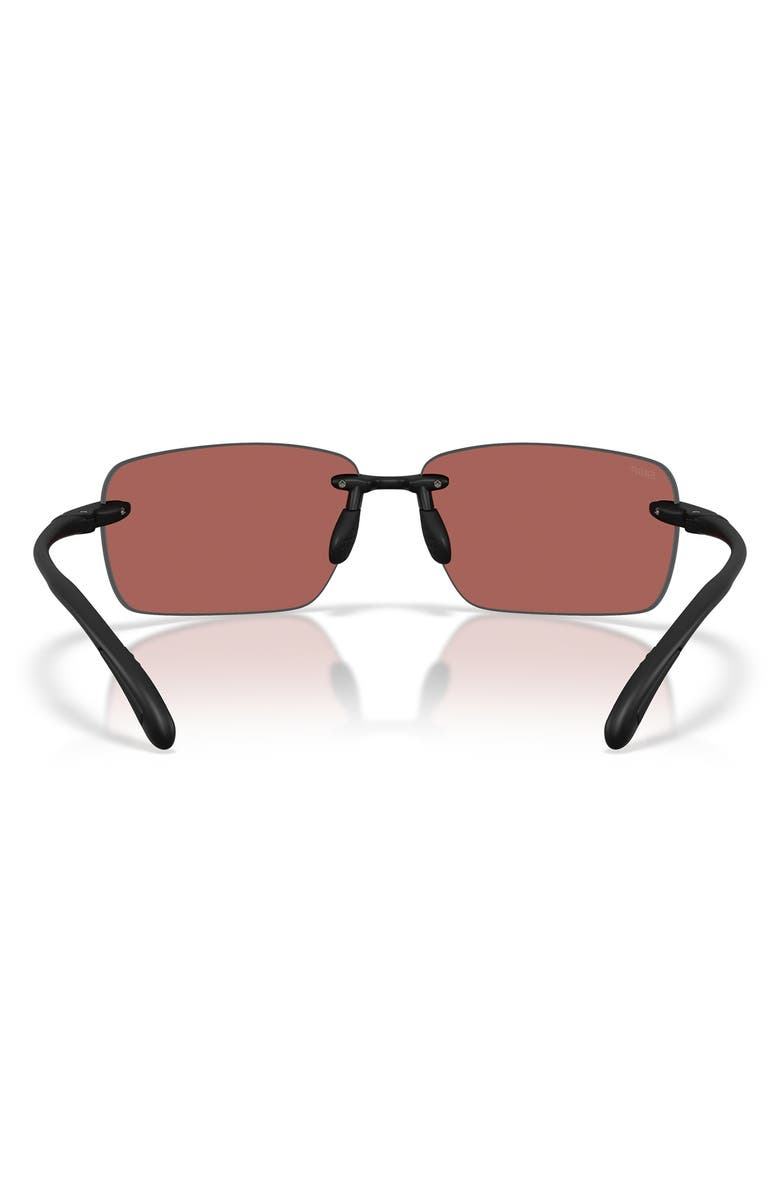 Costa Del Mar Gulf Shore 66mm Sunglasses, Alternate, color, Matte Black / Gold Mirror