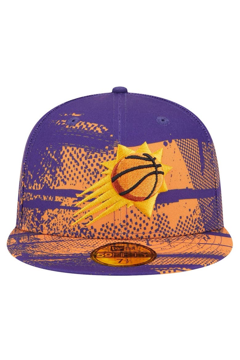 Men's New Era Purple Phoenix Suns Tip-Off 59FIFTY Fitted Hat, Alternate, color, Purple