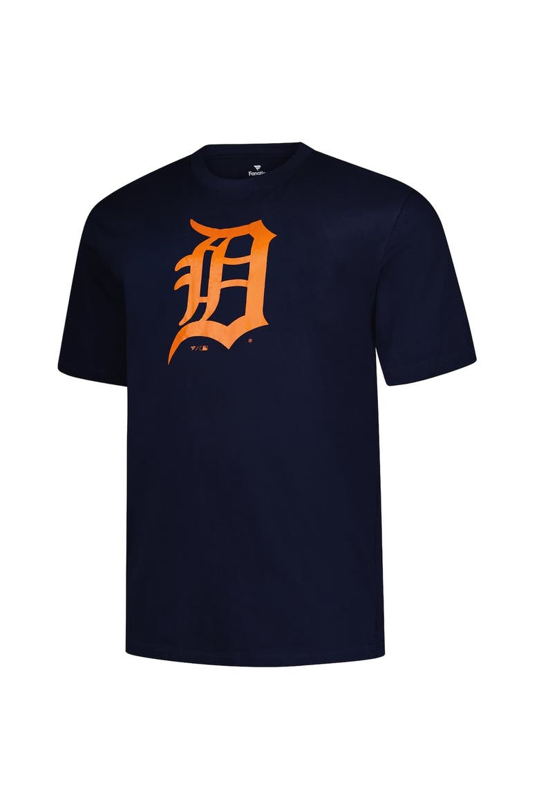 Men's Profile Navy Detroit Tigers Big & Tall Primary Logo T-Shirt, Alternate, color, Navy