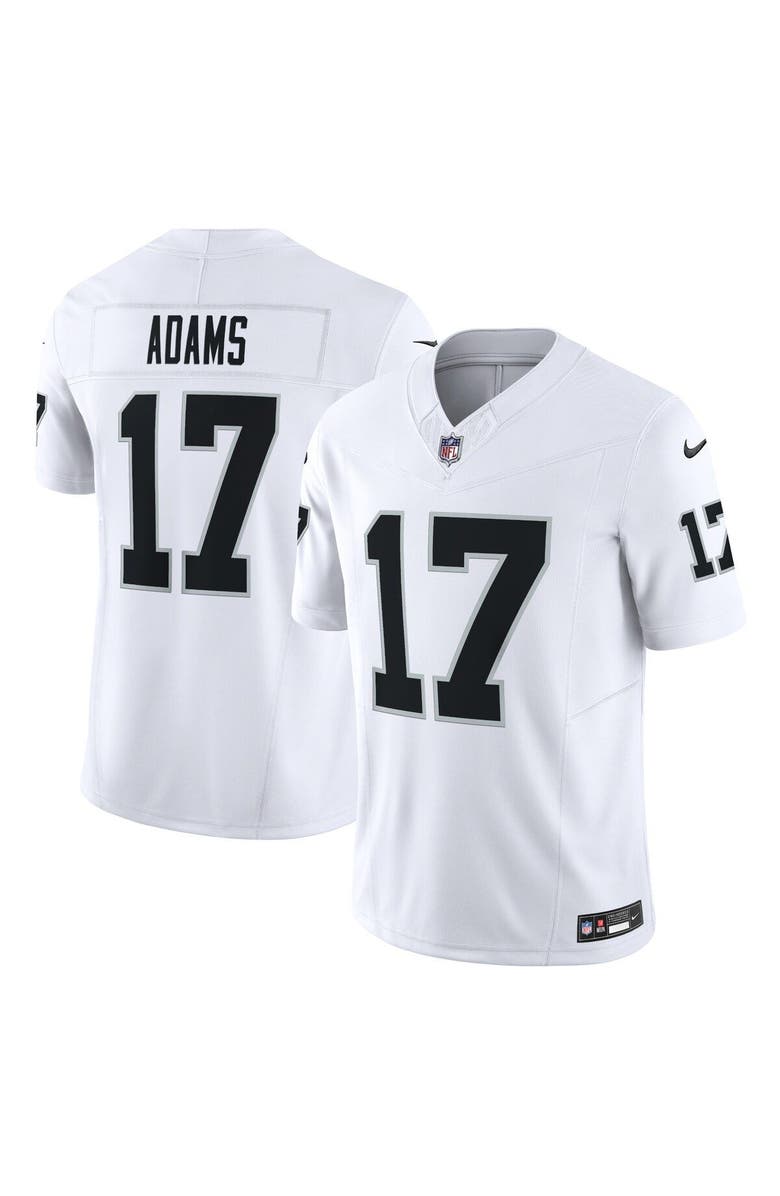 Nike Men's Nike Davante Adams White Las Vegas Raiders Vapor F.U.S.E. Limited Jersey, Main, color, 