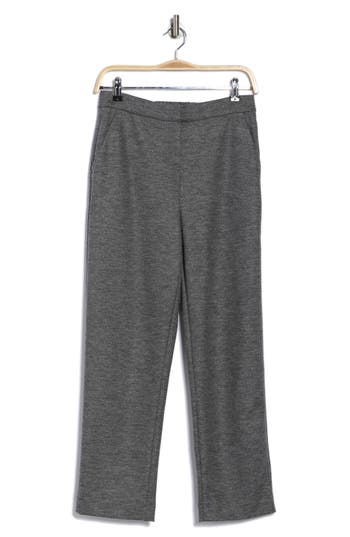 Simkhai Hayley Crop Straight Leg Pants In Gray