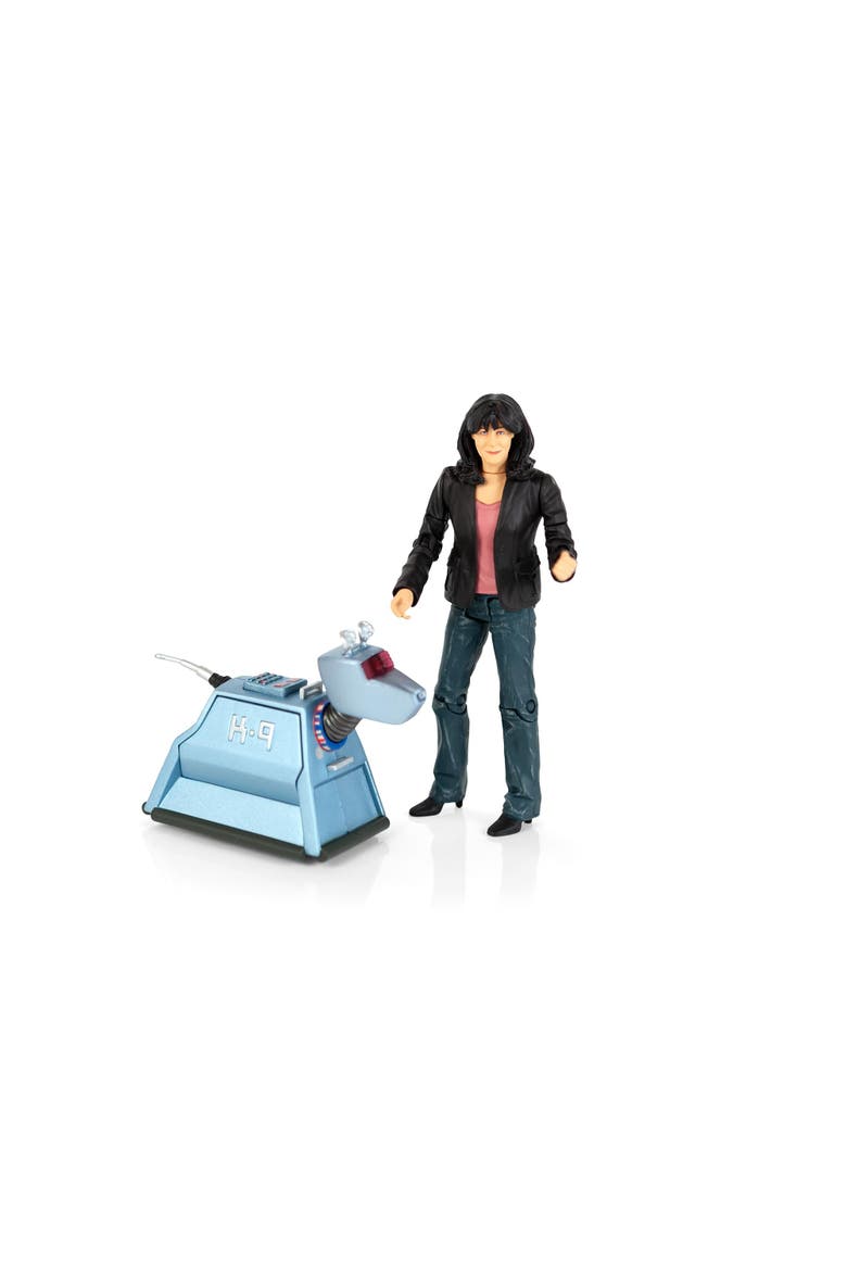 Doctor Who 5.5" Action Figure Set Sarah Jane and K9, Main, color, Multi-Color