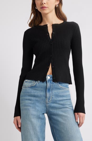 The Signature Open Knit Cardigan