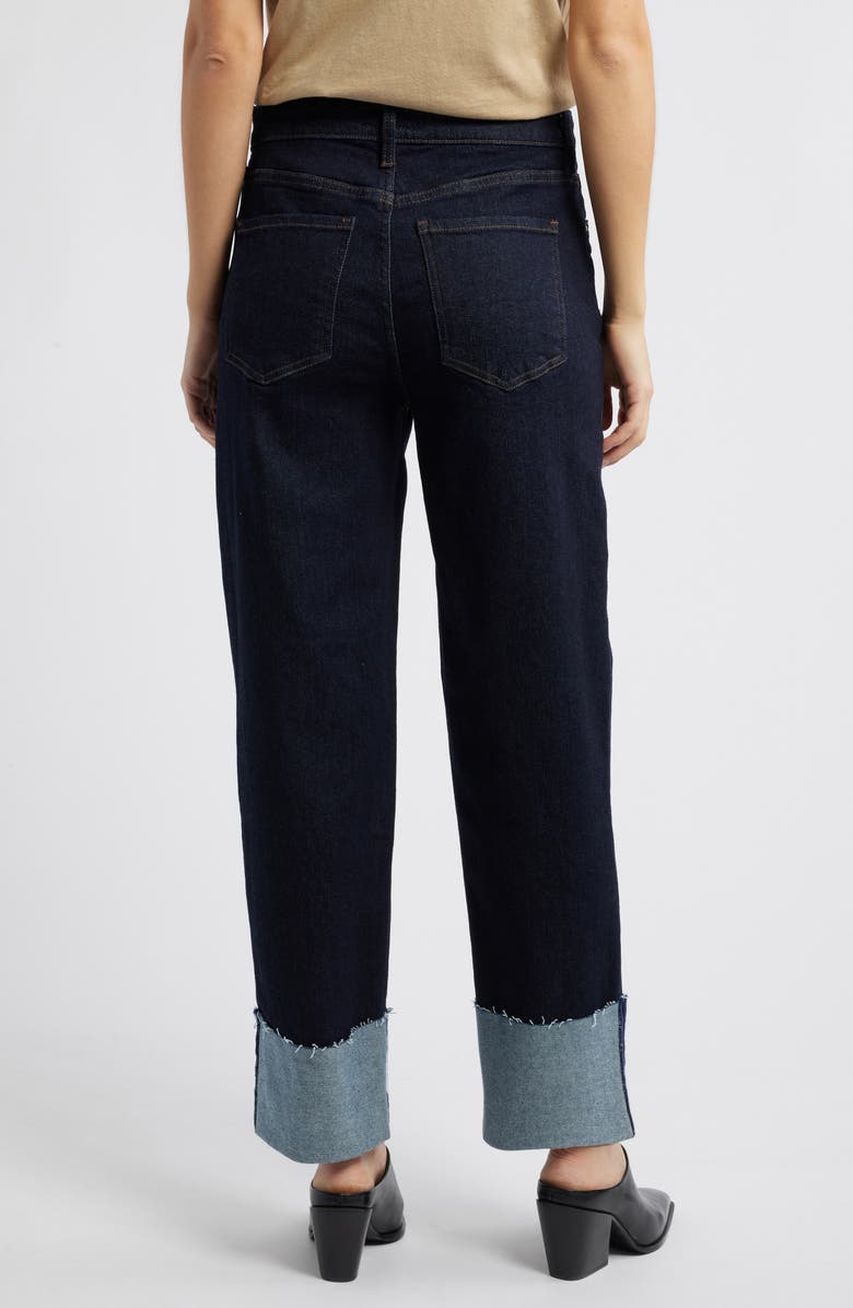 KUT from the Kloth Faye Cuffed Bootcut Jeans, Alternate, color, 