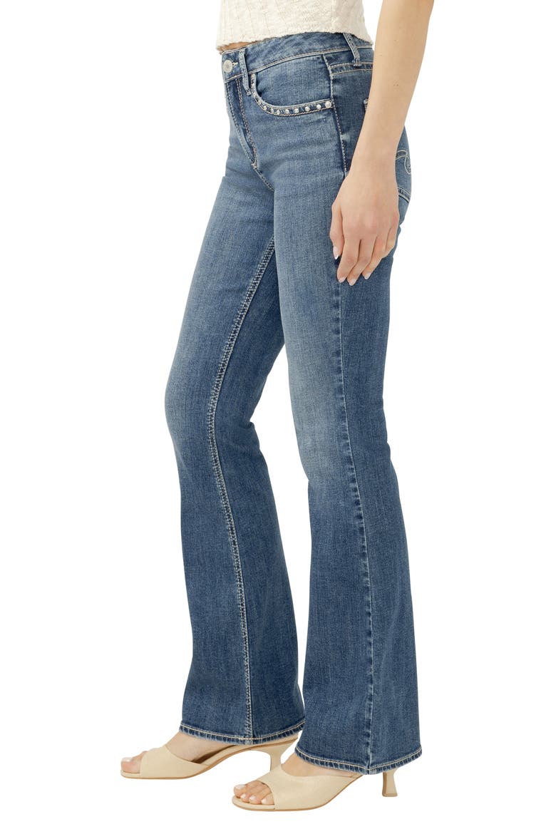 Avery Embellished Curvy Bootcut Jeans, Alternate, color, CROSSROADS
