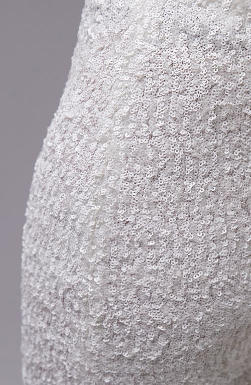 Shop Topshop Sequin Midi Skirt